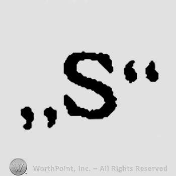 Letter S between quotation marks.