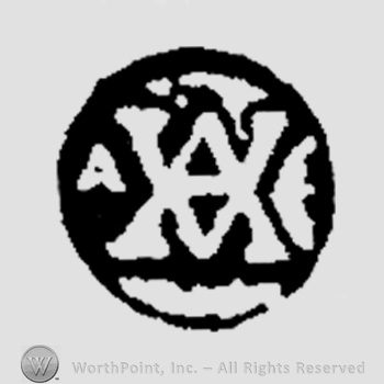 A circle with a V and an A overlapping inside