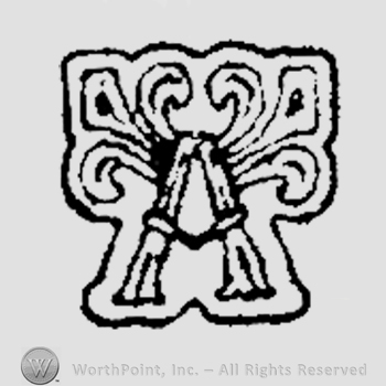A decorated uppercase A