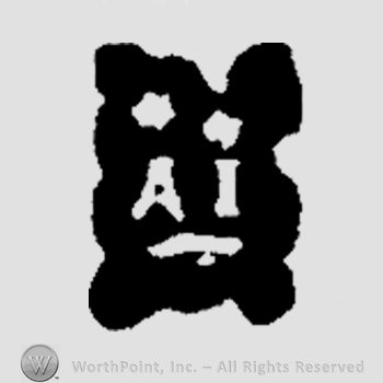 A shield with the initials A I inside