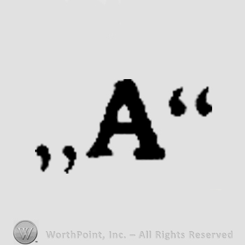 An uppercase A