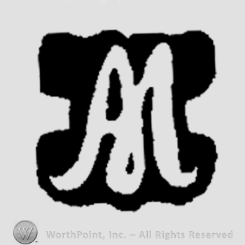 The initials AM Combined and in handwriting
