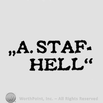 The text A Staf Hell