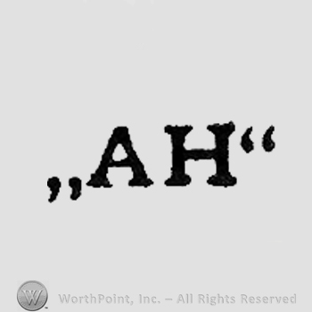 The initials A H