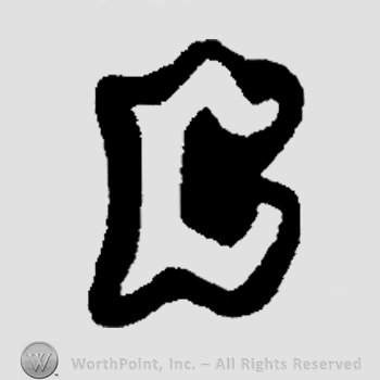 An uppercase gothic C