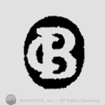 The initials C B overlapping inside an oval