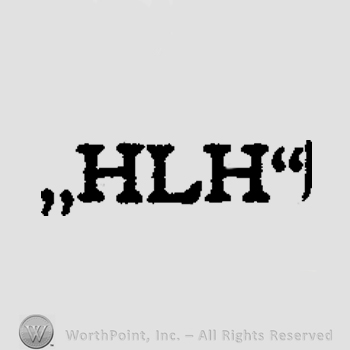 The initials H L H