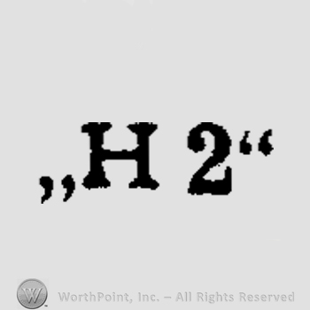 The text H 2