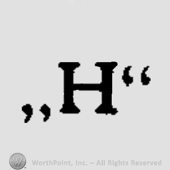 An uppercase H