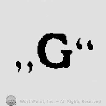 An uppercase G
