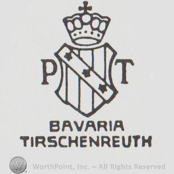 crown above a shield and " PT bavaria tirschenreuth"