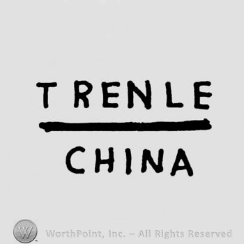 bold capital letters TRENLE underlined CHINA under