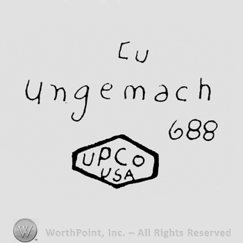 capital letters CU UNGEMACH up 688 and UPCO USA inside a hexagon