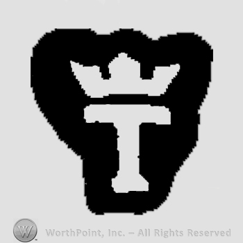 Letter T and a crown on top.