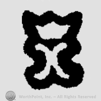 Letter X and a crown on top.