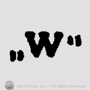 Letter W.