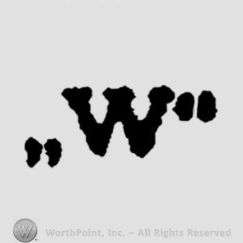Letter W.