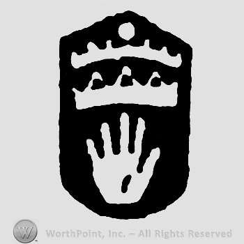 A hand with a crown on top.