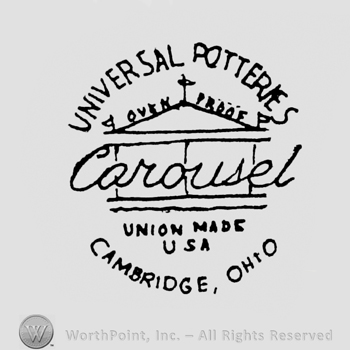 Mark with curved capital letters UNIVERSAL | #16467