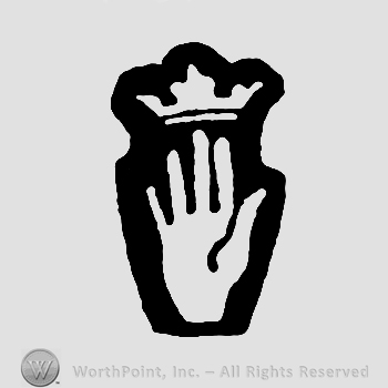 Hand with crown on top.