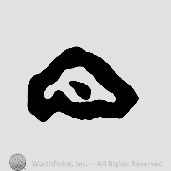 A shape similar to s stone.