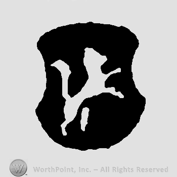 Animal shape;maybe a lion or a monkey.