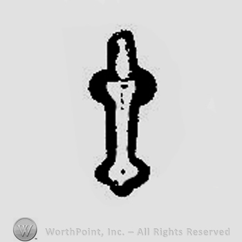 Shape of a torch or a scepter.