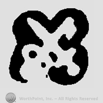 Shape similar with two crossed swords.
