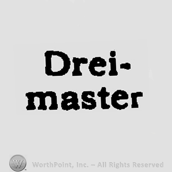 DREI-MASTER written.