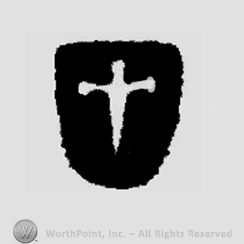 Shield with a cross inside.
