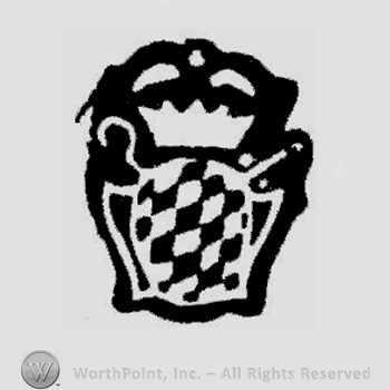 A shield and a crown.