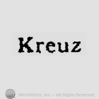 Word KREUZ.