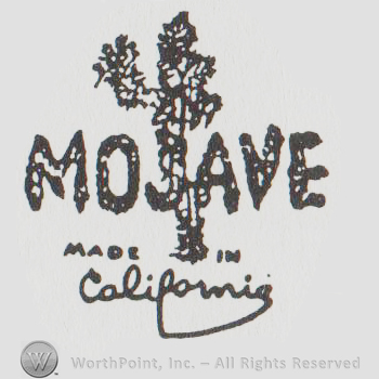 a cactus and "mojave made in california"