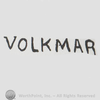 the word VOLKMAR in uppercase letters