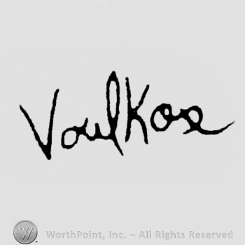 Voulkos handwritten