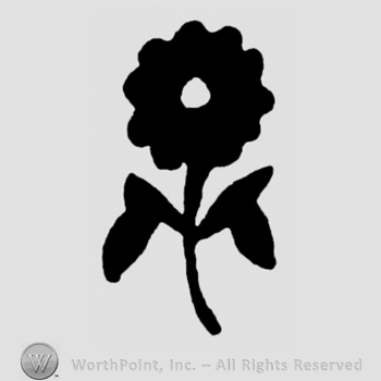 A flower with the strain and two leaves