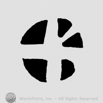 A circle crossed by three lines