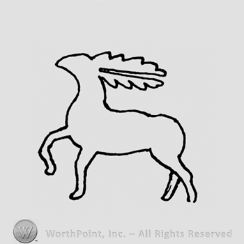A deer figure