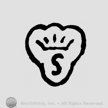 A shield with a crown and an uppercase S