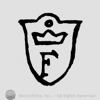 A shield with an F and a crown