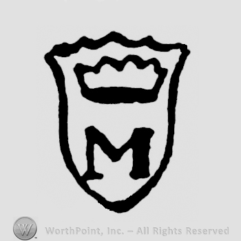 A shield with an M and a crown