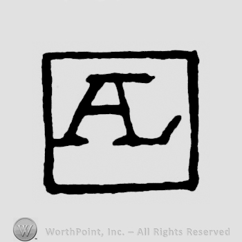 A square with the letters A L combined inside