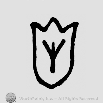 A shield with a fork