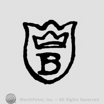 A shield with a B and a crown