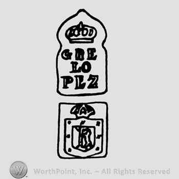 A crown above the name Gre Lopez above a shield with a crown above