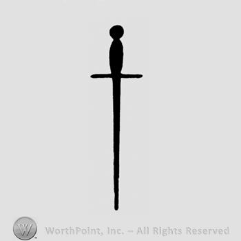 A straight sword