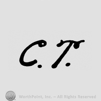 The initials C T