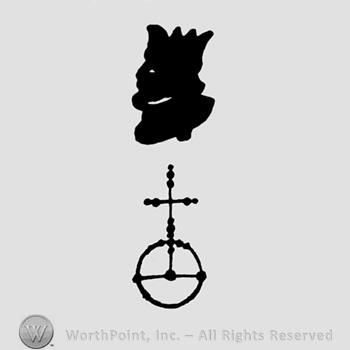 A cross on top of a circle