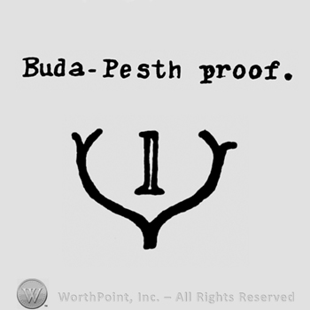 Two antlers with an I in between