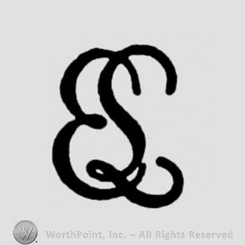 The initials E L handwritten